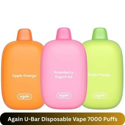 Again U-Bar Disposable Vape 7000 Puffs
