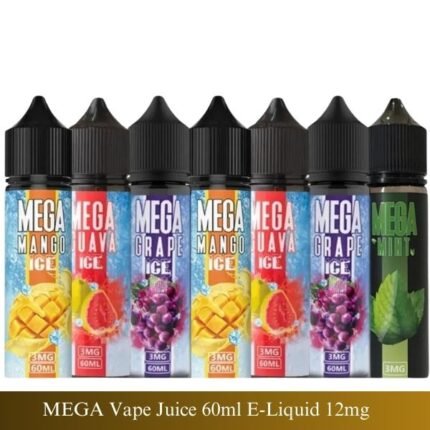MEGA Vape Juice 60ml E-Liquid 12mg