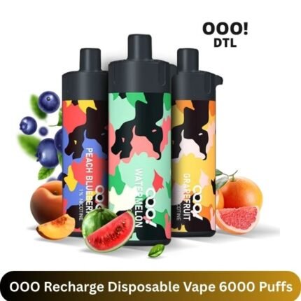 OOO Recharge Disposable Vape 6000 Puffs