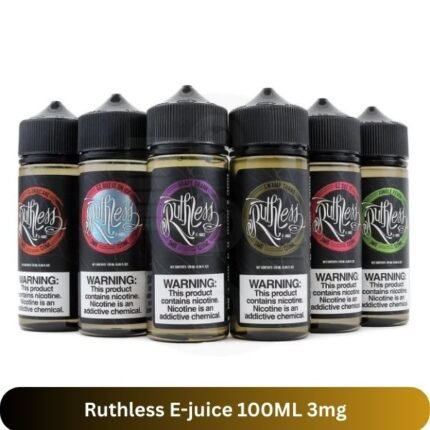 Ruthless E-juice 100ML 3mg